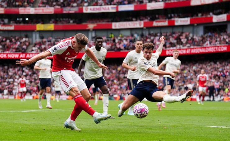 Trực tiếp bóng đá Arsenal - Nottingham Forest: Zubimendi hoàn tất cú đúp (Ngoại hạng Anh) (Hết giờ) - 5