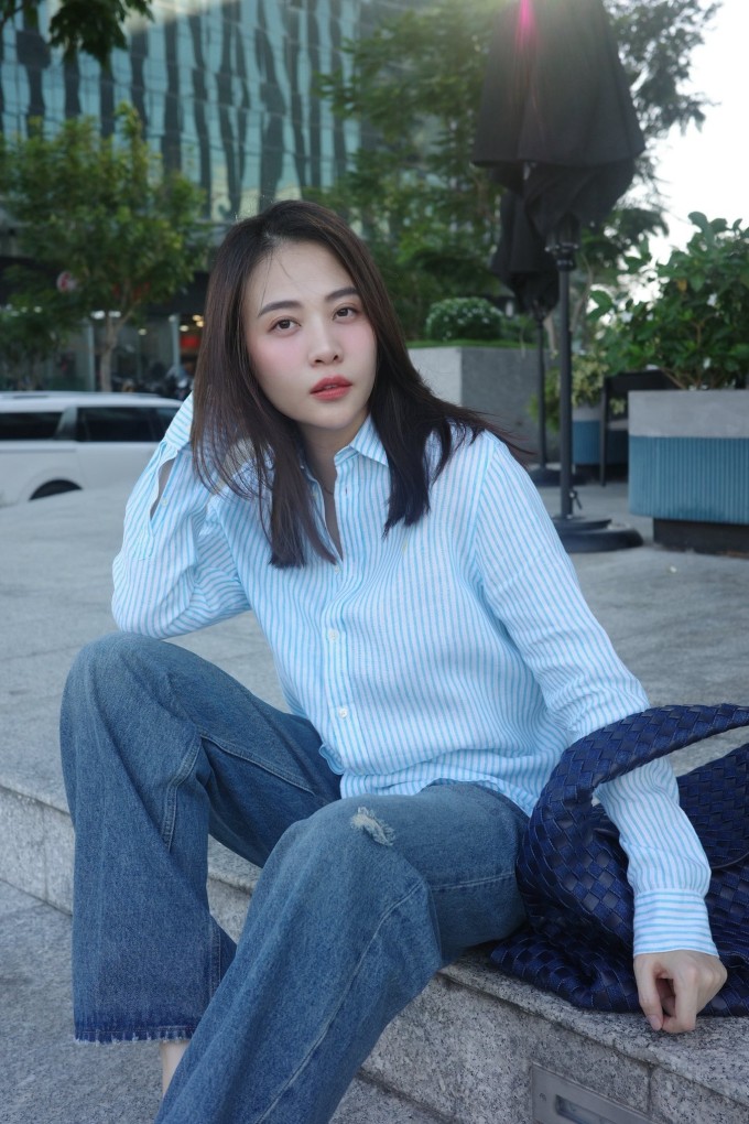 Cựu người mẫu Đàm Thu Trang.