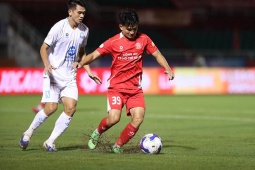 Video bóng đá Công an TP HCM - Nam Định: Dấu ấn Tiến Linh, bỏ lỡ ngôi đầu (V-League)
