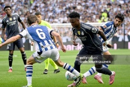 Trực tiếp bóng đá Real Sociedad - Real Madrid: Bảo toàn cách biệt mong manh (La Liga) (Hết giờ)