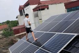 Hoá đơn tiền điện khoảng 2 triệu đồng/tháng, lắp điện mặt trời mái nhà hết bao nhiêu tiền?