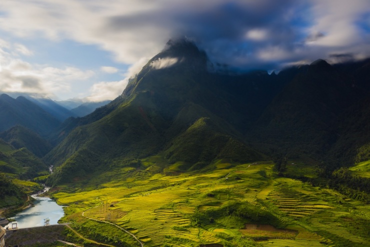  Mùa lúa chín ở Chu  Va tháng 9/2020, Lai Châu.  
