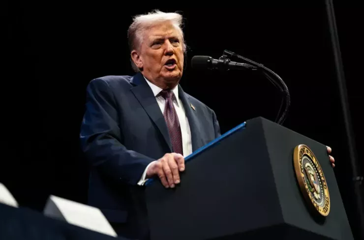 Tổng thống Mỹ Donald Trump. Ảnh: THE NEW YORK TIMES