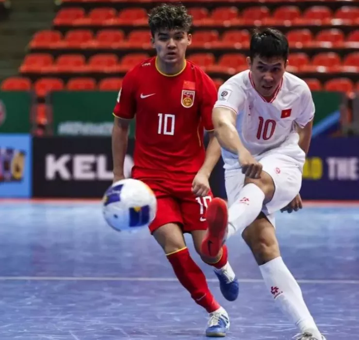 Tuyển Việt Nam từng thắng khó tuyển Trung Quốc 1-0 ở vòng bảng Asian Cup 2024 tại Thái Lan. Ảnh:CTP