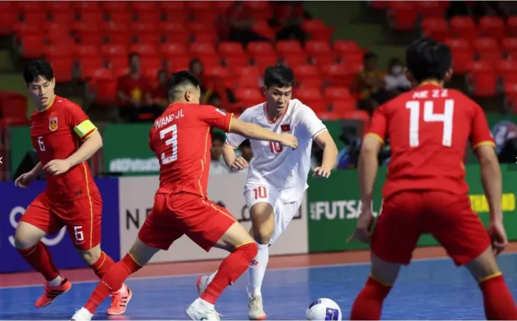 Tuyển Việt Nam từng thắng khó Trung Quốc 1-0 ở Asian Cup 2024 tại Thái Lan. Ảnh: CTP