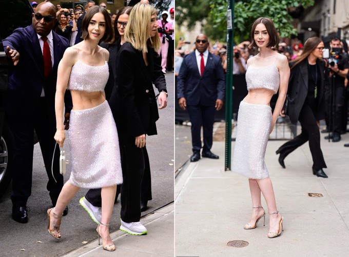 Fan lo lắng Lily Collins bị rối loạn ăn uống trở lại. Ảnh: GC