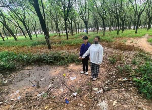 Hiện trường gây án. Ảnh: Công an tỉnh Đồng Nai.