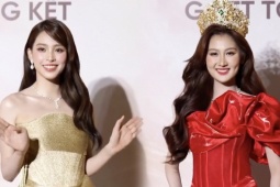 Thời trang - Quế Anh, Tiểu Vy nổi bật trên thảm đỏ chung kết Miss Grand Vietnam 2025