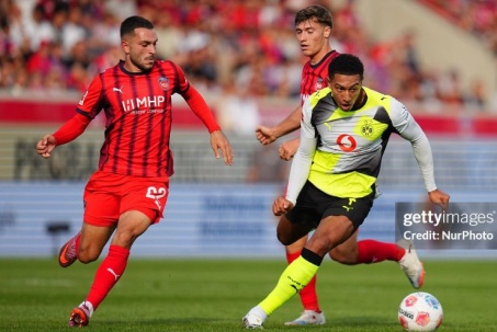 Video bóng đá Heidenheim - Dortmund: Thẻ đỏ bước ngoặt, định đoạt cuối hiệp 1 (Bundesliga)