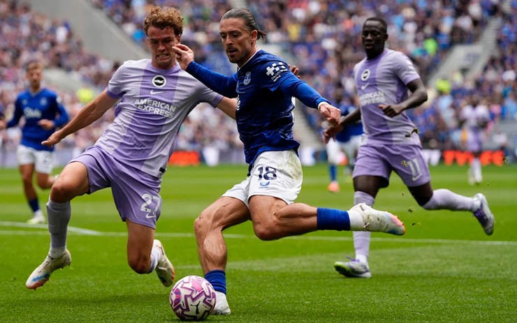 Grealish chơi tốt ở Everton