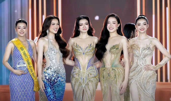 Top 5 Miss Grand Vietnam 2025.