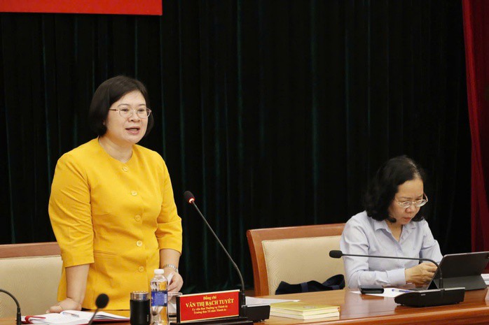 Bà Văn Thị Bạch Tuyết được chỉ định giữ chức Phó Bí thư Thành ủy TP HCM