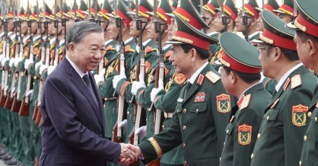 Tổng Bí thư Tô Lâm dự sự kiện đặc biệt ngành qu...