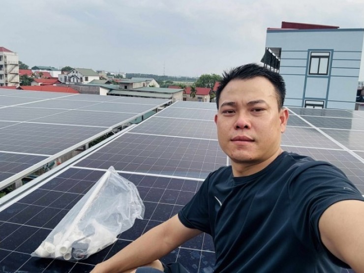 9x lắp điện mặt trời mái nhà, dùng “tẹt ga” vẫn thừa cho hàng xóm dùng ké khi mất điện