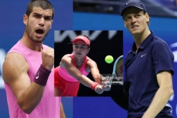 Sinner nỗ lực bám đuổi Alcaraz, mỹ nhân 17 tuổi thăng tiến (Bảng xếp hạng tennis 15/9)