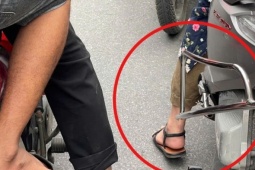 Khung inox bảo vệ xe máy: Phụ kiện lợi ít hại nhiều, tiềm ẩn nguy hiểm khó lường