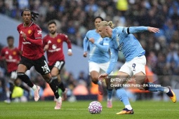 Kết quả bóng đá Man City - MU: Haaland chói sáng, vùi dập không thương tiếc (Ngoại hạng Anh)