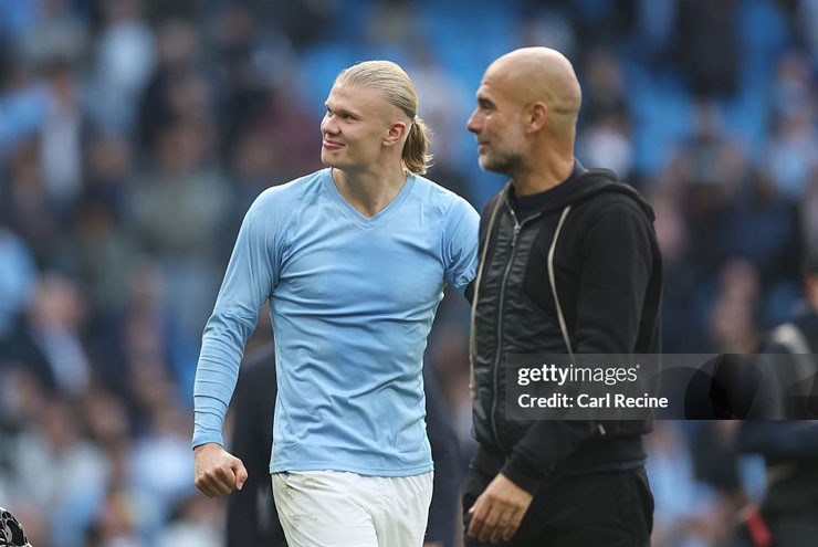 Haaland làm HLV Pep Guardiola tự hào