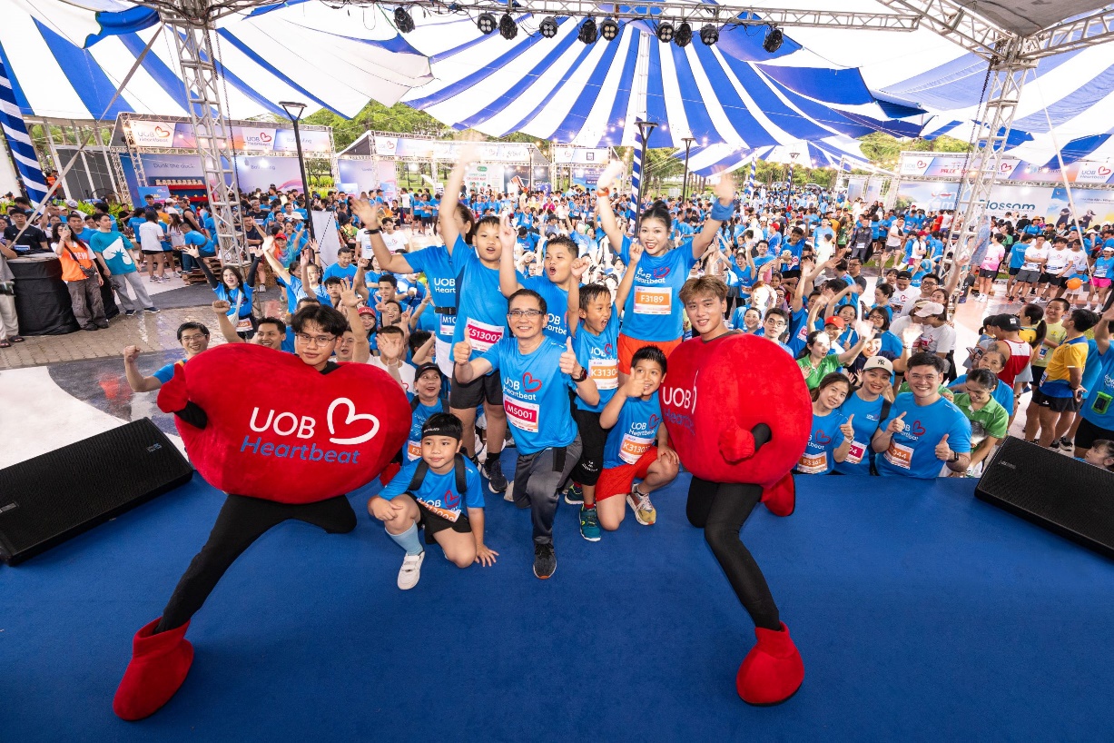 Hơn 2.000 người tham gia Giải chạy bộ UOB Heartbeat 2025 tại Việt Nam