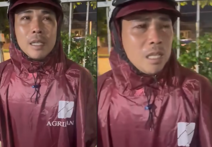 Anh Trung chia sẻ việc tìm con đi lạc trong nước mắt