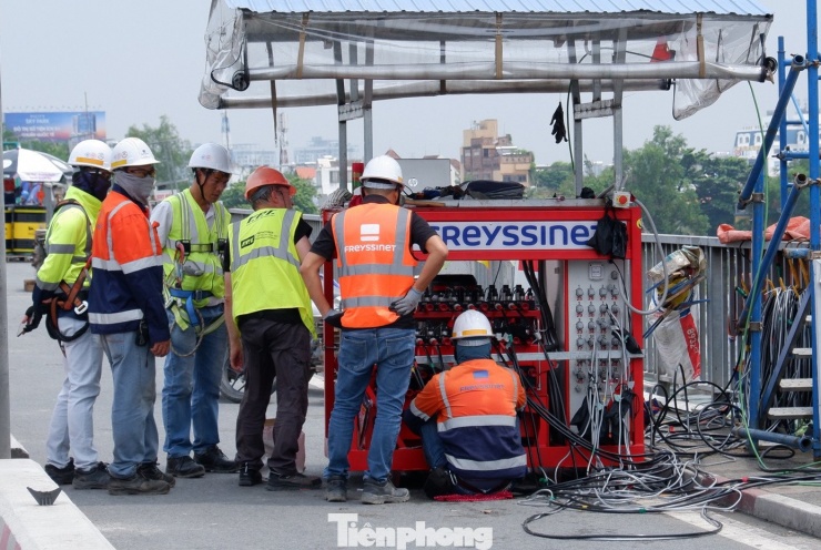 Hiện trạng cầu Bình Triệu 1 sau gần 3 tuần &#39;thần đèn&#39; nâng tĩnh không - 8