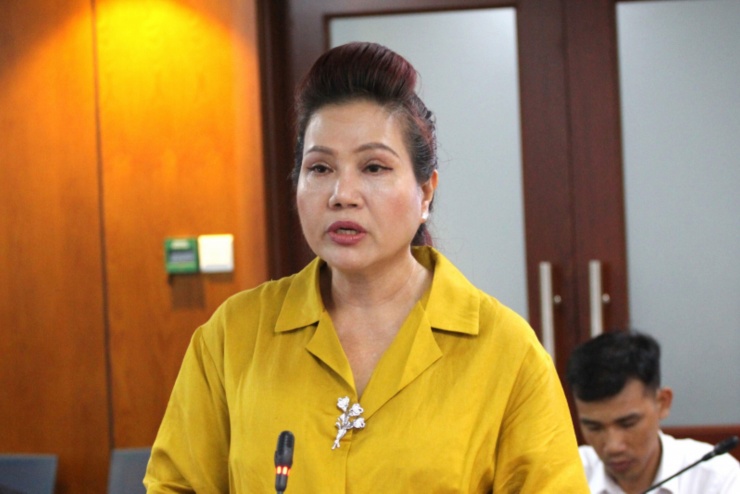 Cựu Tổng Giám đốc Công ty SJC Lê Thúy Hằng.