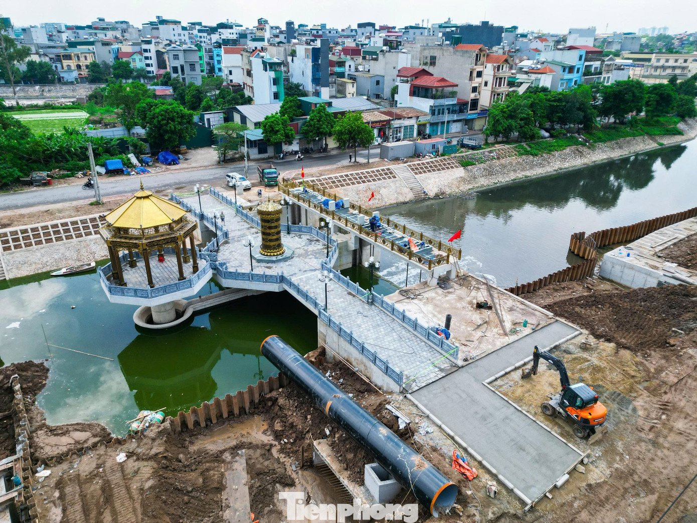 Hiện trạng sông Tô Lịch trước khi hóa công viên xanh - 5