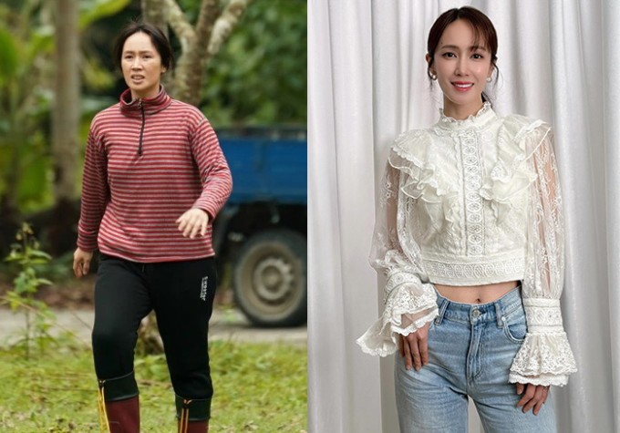 Esther Huang từng tăng cân để phục vụ vai diễn nhưng sau đó khá chật vật lấy lại vóc dáng.