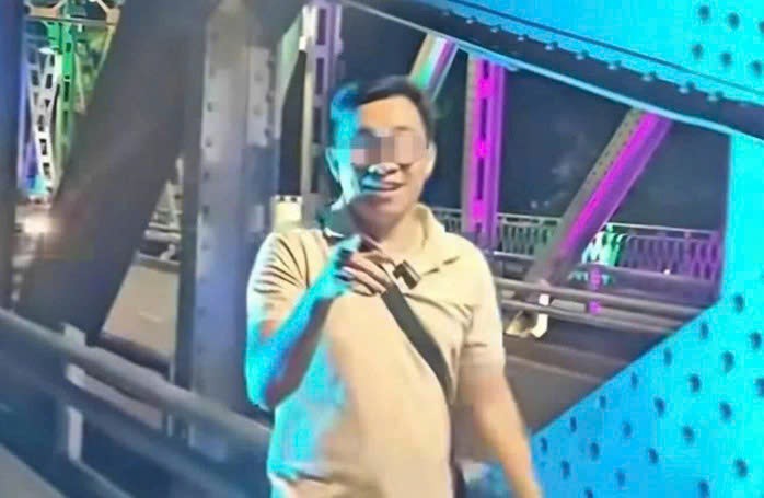 Nam thanh niên trong đoạn clip "nói xấu" phụ nữ Huế, Quảng Trị được đăng tải trên Tiktoker "Thằng Thợ Đụng".