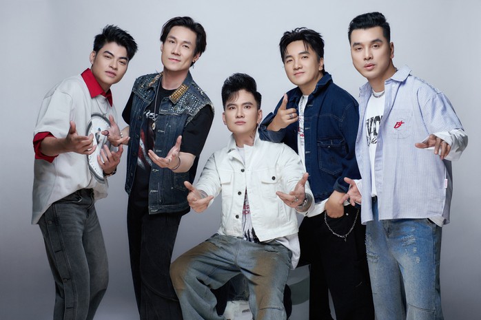 Ngũ Hổ Tướng gồm 5 giọng ca quen thuộc của Vpop