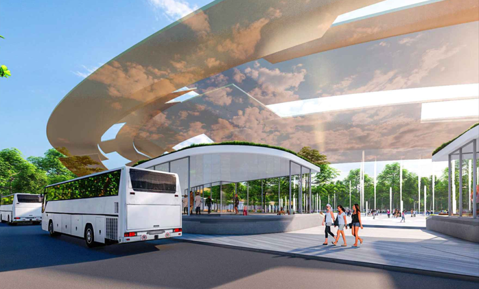 Theo quy hoạch, trong 3 tầng hầm ở quảng trường phía Đông hồ Hoàn Kiếm, sàn công trình thương mại, văn hóa với diện tích khoảng 14.000 m2; sàn kỹ thuật, khu phụ trợ khoảng 5.100 m2; không gian giao thông và dốc hầm khoảng 12.700 m2; diện tích đỗ xe khoảng 10.370 m2.