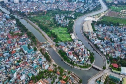 Hiện trạng sông Tô Lịch trước khi hóa công viên xanh