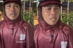 Cha ở TPHCM nhịn đói, đội mưa khóc tìm con, vỡ oà khi nhận tin vui