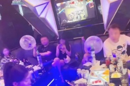 Điều tiếp viên đi khách giá 8 triệu và buôn bán khí cười, chủ nhà hàng KTV Richy 7 bị xử lý