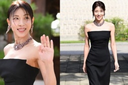 Thời trang - Ha Ji Won thu hút với 'mặt đẹp, dáng xinh'