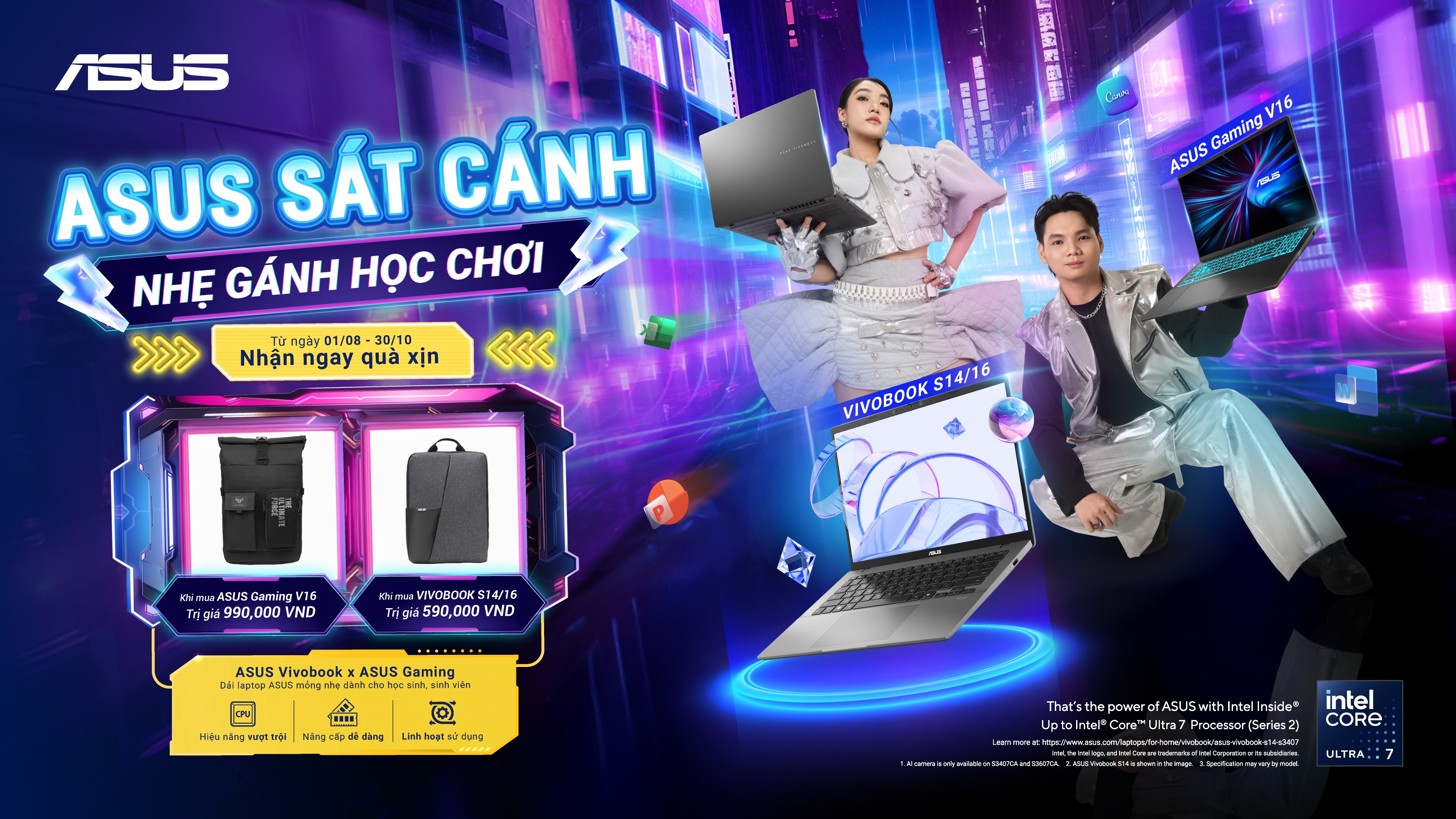 Cách ASUS đồng hành mùa tựu trường “Nhẹ gánh học – chơi” cùng Chi Xê và gamer Sang Traan - 4