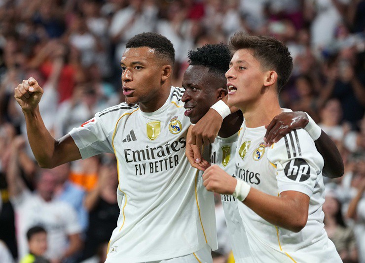 Real Madrid đang có phong độ ấn tượng