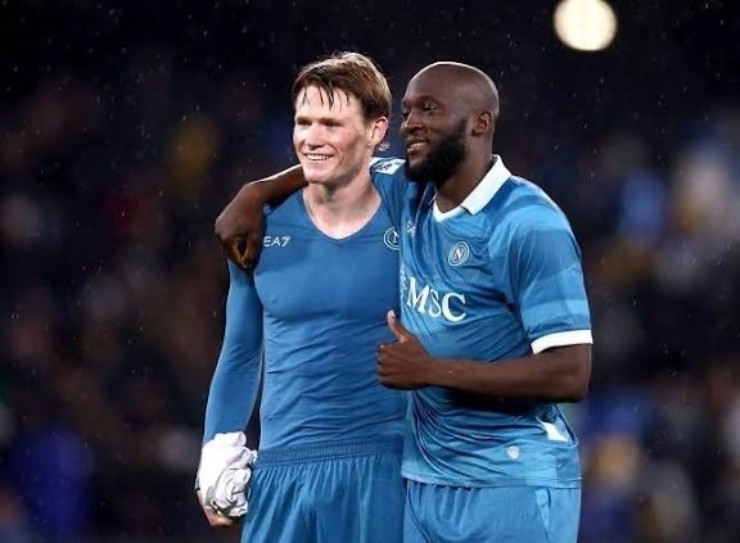 McTominay (trái) và Lukaku (phải) đều toả sáng khi hợp tác với Conte.