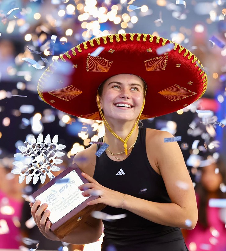 Guadalajara Open là danh hiệu WTA Tour lớn đầu tiên trong sự nghiệp Iva Jovic