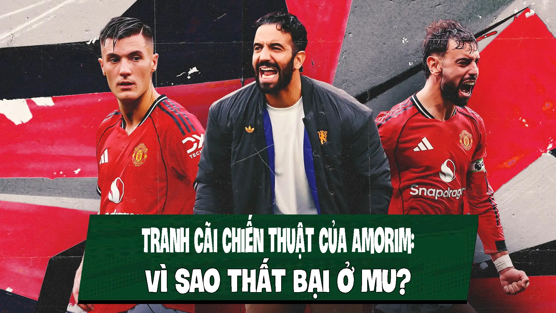 Tranh cãi chiến thuật của Amorim: Vì sao thất bại ở MU? - 1