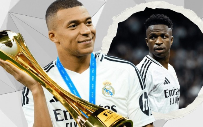 Vinicius ngày càng sa sút, sớm đầu hàng Mbappe trong cuộc đua giành số 1 ở Real