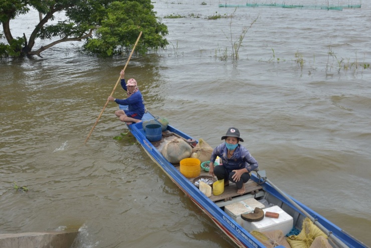 Cảnh mưu sinh nơi đầu nguồn lũ miền Tây - 2