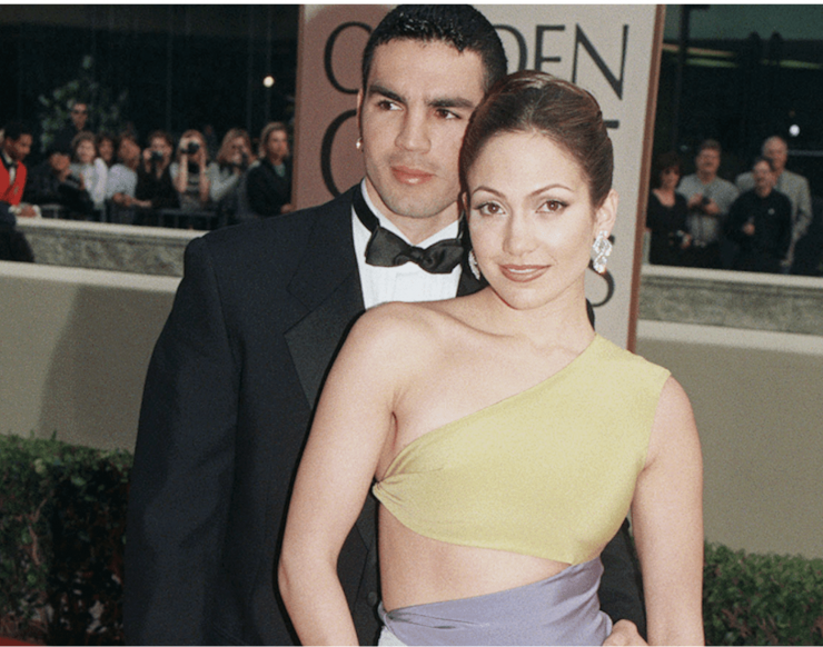 Jennifer Lopez và người chồng đầu tiên vốn là vệ sĩ của cô.