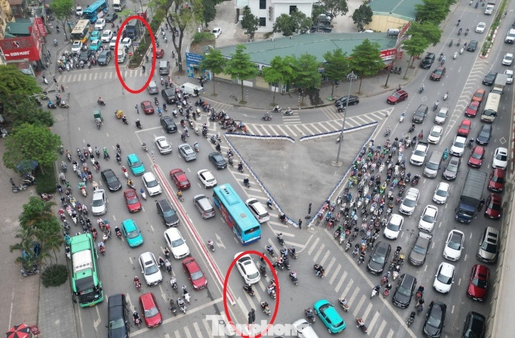 Nút giao ùn tắc nhất Linh Đàm được điều chỉnh ra sao? - 5