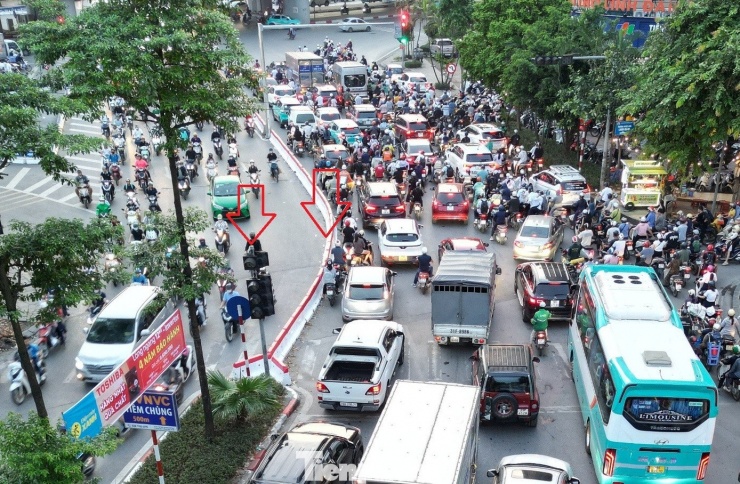 Nút giao ùn tắc nhất Linh Đàm được điều chỉnh ra sao? - 7