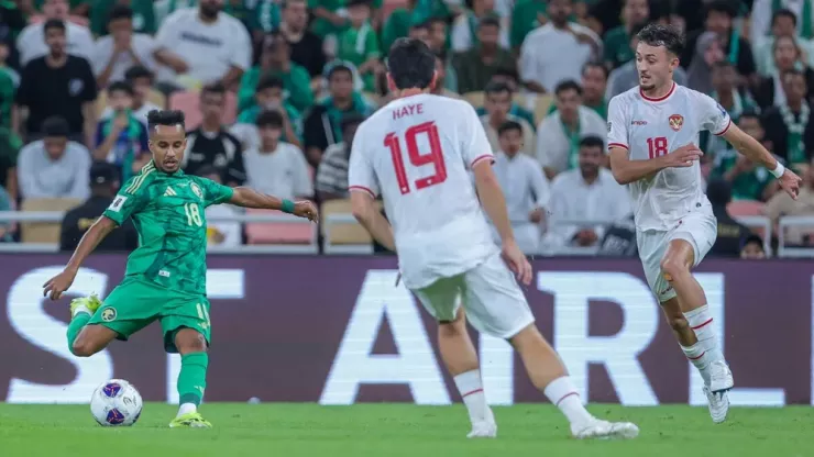 Indonesia từng bất ngờ có trận hòa đội tuyển Saudi Arabia 1-1. Ảnh: EPA.