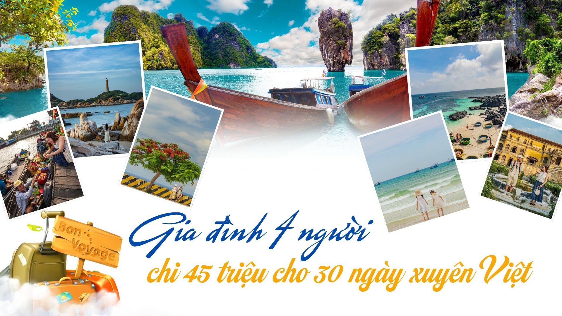 Gia đình 4 người chi 45 triệu cho 30 ngày xuyên Việt &#39;tự do tự lo&#39; - 1