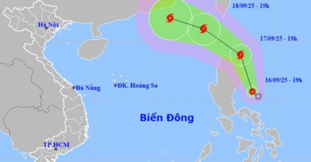 Biển Đông chuẩn bị đón bão số 8, khu vực nào mư...