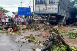 Vụ xe tải lao vào chợ: Lời kể của các nạn nhân thoát chết trong gang tấc