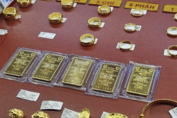 Kinh doanh - Sáng 17-9, tiệm vàng nhỏ lại tăng giá vàng miếng SJC